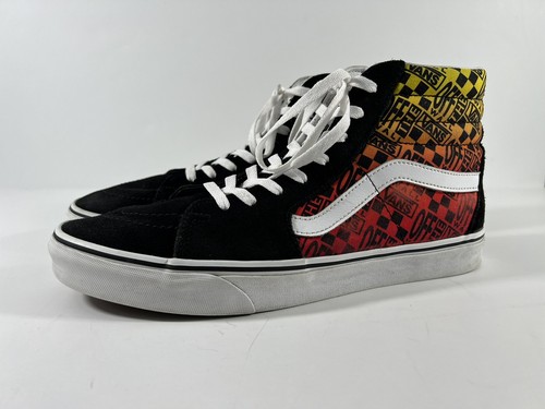 Vans Off the Wall High Top Skateboard Shoes Lace Up Sneakers
