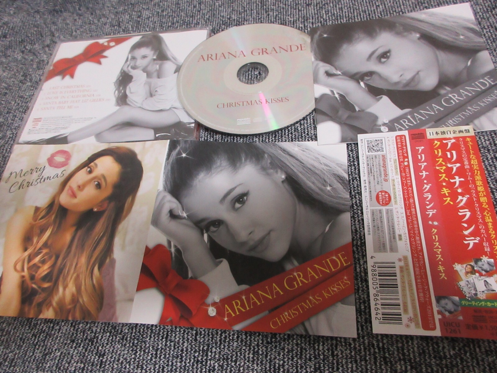 ARIANA GRANDE / Christmas Kisses / JAPAN LTD CD OBI | eBay