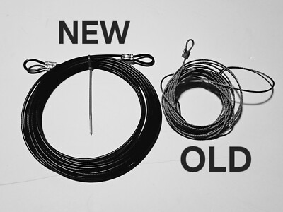 Black 13 Ft Jack Skellington Replacement Part R Tether Cable Guy Wire Home Depot