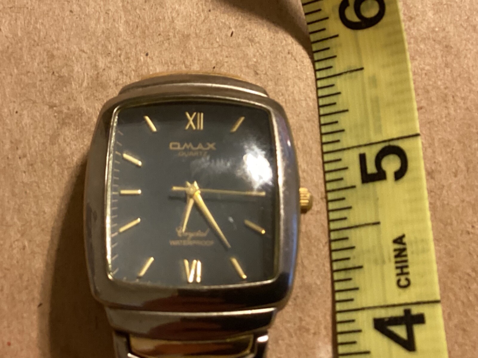 RARE Vintage OMAX JAPAN HSK035 Crystal Waterproof - New