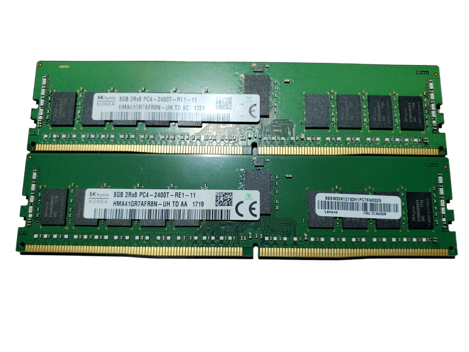 パーツ SKhynix 8GB×2 16GB 1Rx8 DDR4 PC4-2933Y サーバー用 メモリ 2