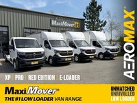 MAXI MOVER AEROMAX THE ULTIMATE HIGH PAYLOAD LOW LOADER LUTON VAN RANGE