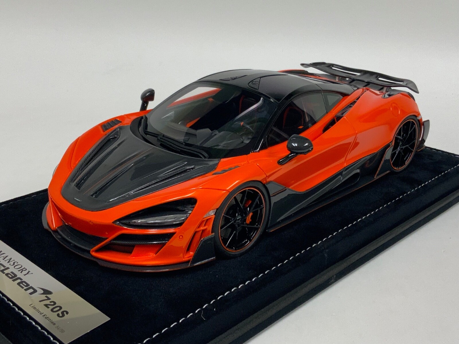1/18 Timothy & Pierre McLaren 720 S Mansory in Orange only 1/18 Timothy & Pierre McLaren 720 S Mansory in Orange only