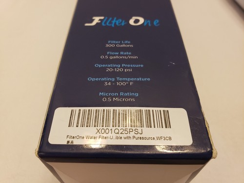 FilterOne Refrigerator Replacement Water Filter RF22 Frigidaire ULTRAWF Kenmore