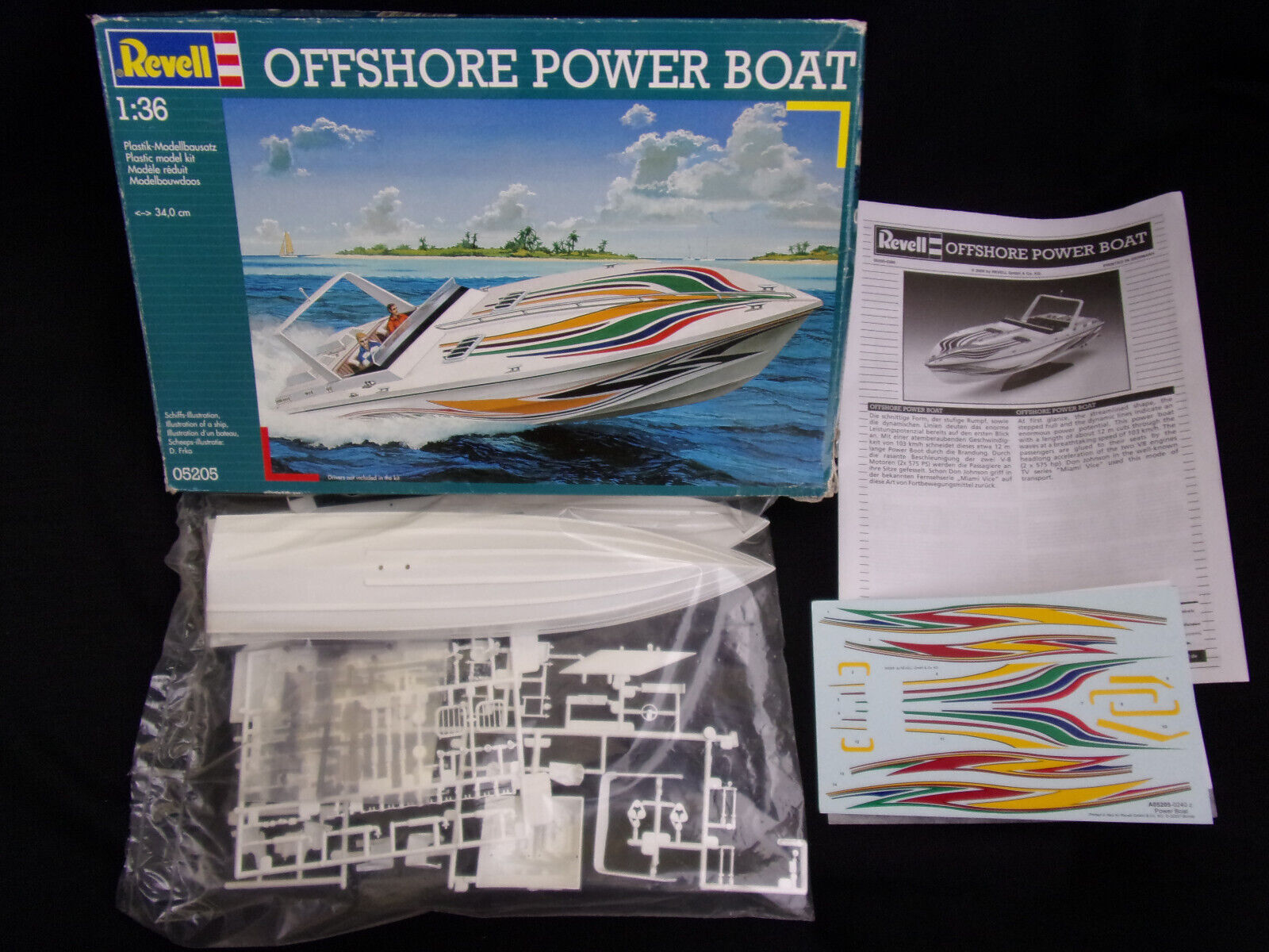 Offshore Power Boat 1:36 Revell | eBay Offshore Power Boat 1:36 Revell | eBay