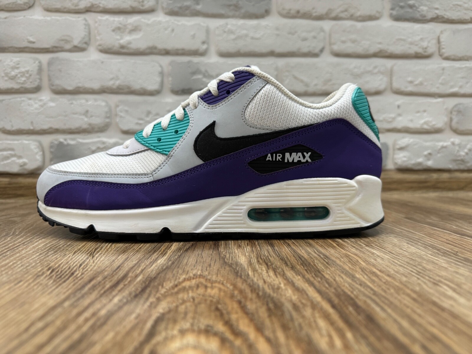 Nike Air Max 90 Essential Hyper Jade Grape Shoe Sneakers AJ1285-103 Size 12  | eBay