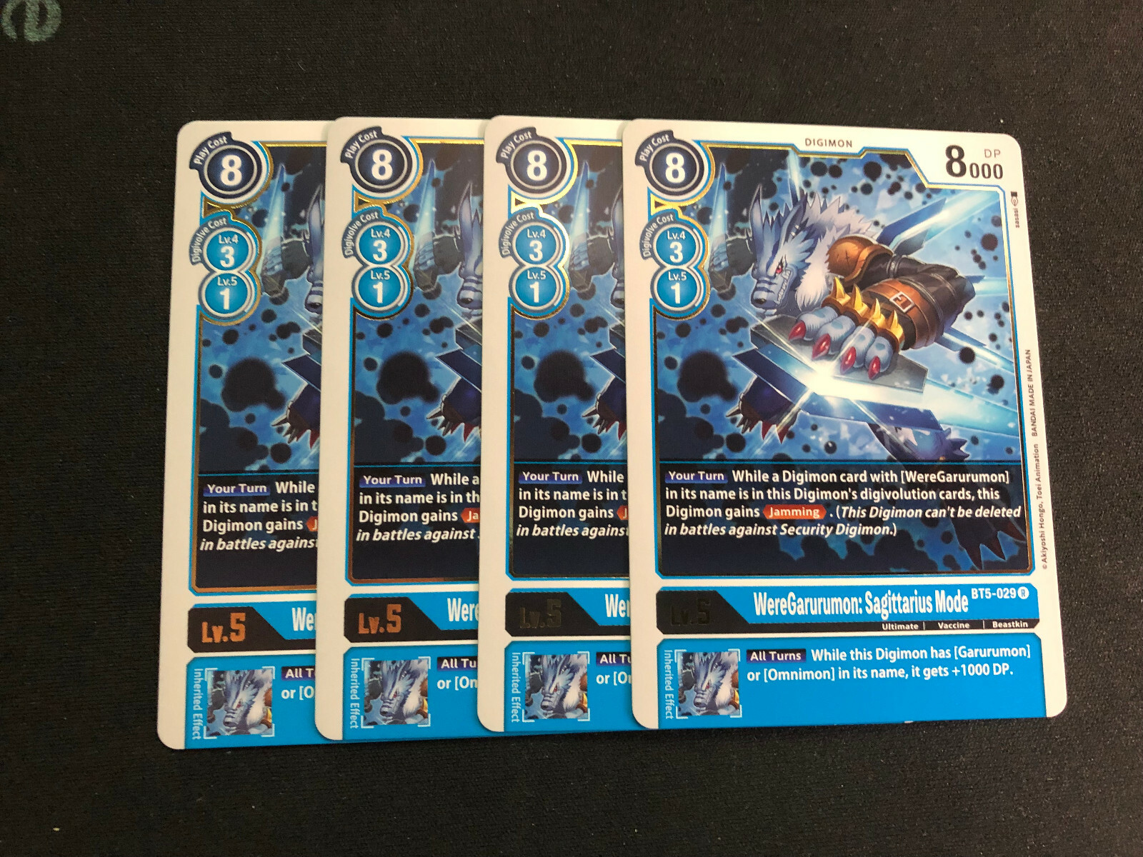 Digimon TCG - Rare - WereGarurumon: Sagittarius Mode - BT5-029R