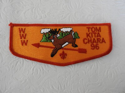 MINT Older Boy Scout OA Lodge 96 (Tom Kita Chara) Flap 2 of 2