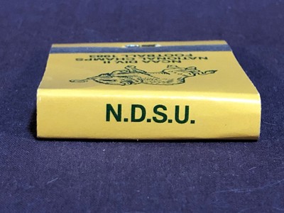 Matchbook NDSU Fargo ND 1983 Football National Champs