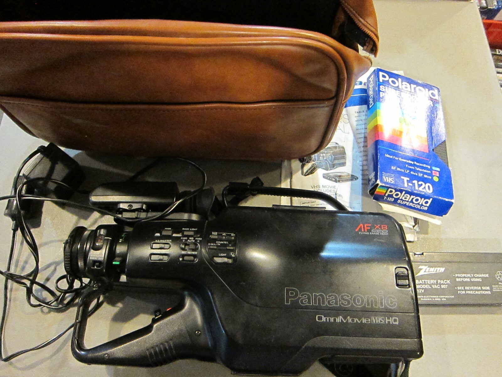 Panasonic PV-515D OmniMovie AF X8 VHS HQ Flying Erase Head