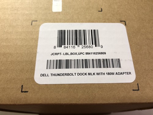 Dell Business Thunderbolt Dock - TB16 with 180W Adapter