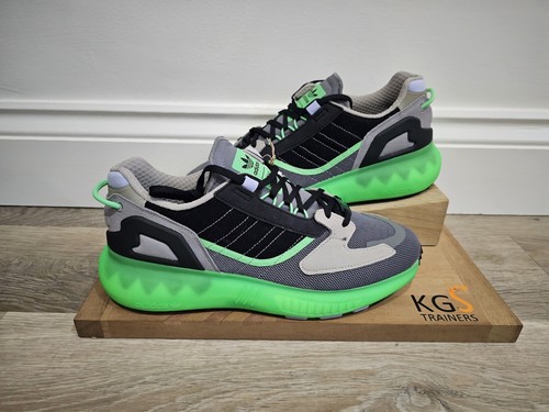 かず adidas Mens Zx 1K Boost Sneakers Shoes Casual - Black - Size