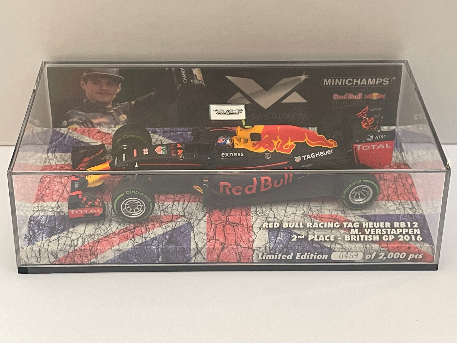 ミニチャンプス 1/43 レッドブルレーシング RB12 2台セット 2016 ミニチャンプス 1/43 レッドブル タグホイヤー RB12 2016 F1