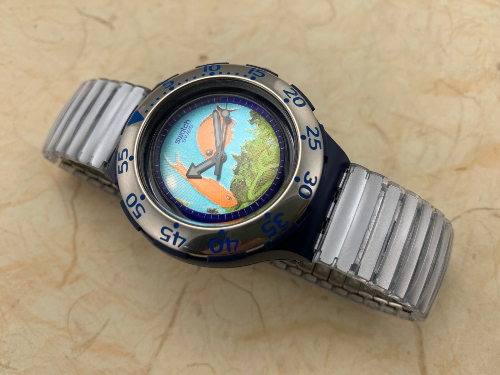Swatch Originals Scuba 200 SDN112 Decompression NOS! Box