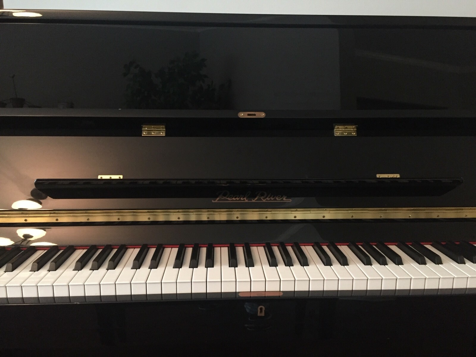 Pearl River Upright Piano - Black