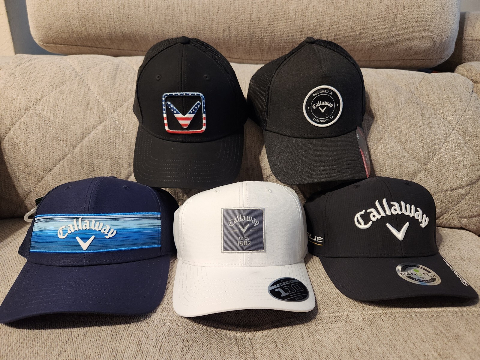 Callaway Golf - 新品！Callaway × CLUBHAUS限定コラボ　キャップ　グレー　大人気 Callaway キャロウェイ ゴルフ キャップ ラブキャロウェイ