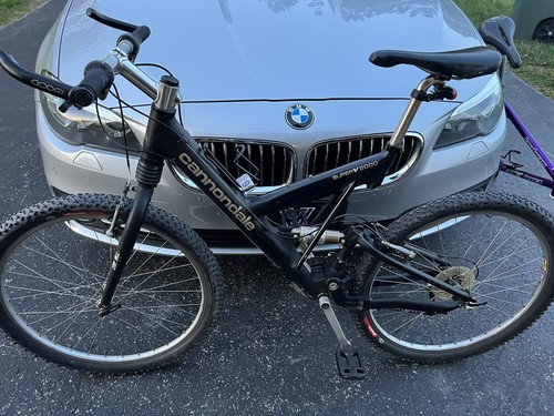 キャノンデール Super V2000中古動作品マウンテンバイク Rare Vintage Cannondale Super V 2000 - Matte Black Carbon