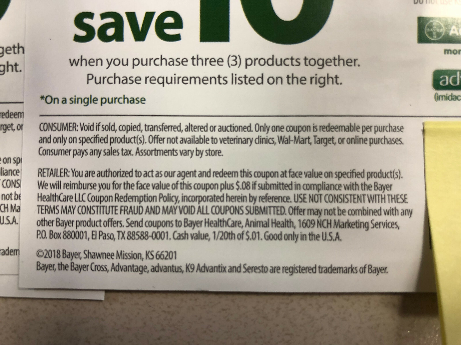 4 - $10.00 off K9 Advantix and more along with Advantage coupon
