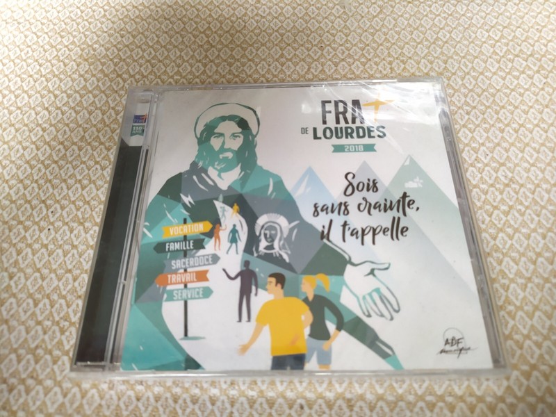 Frat De Lourdes 2018 : Sois Sans Crainte, Il T'Appelle - Cd Bayard Musique Neuf
