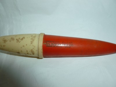 Vintage Colorful 6” Paul Bunyan TORPEDO FLOAT Fishing Bobber  Lot 8-541