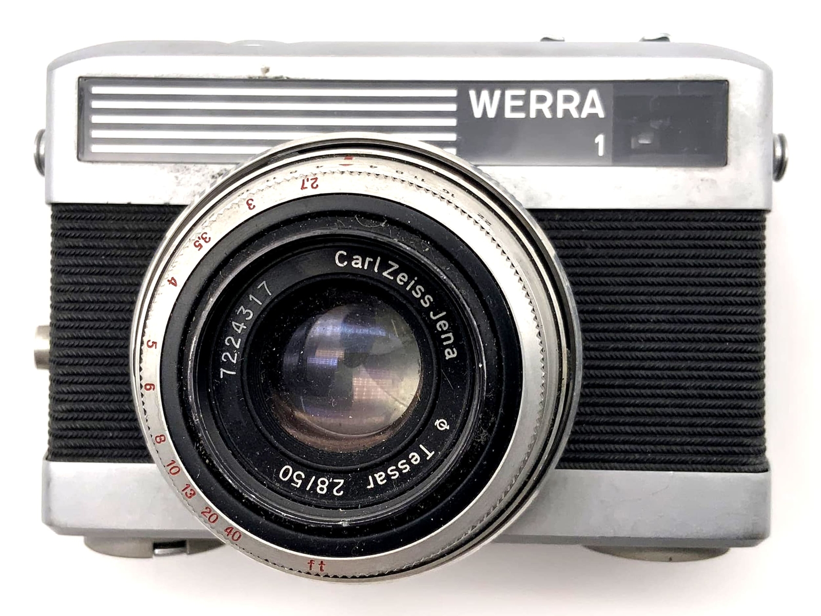WERRA 初代カメラ Carl Zeiss Tessar 2/50 Werra Prototyp Prototype Camera Carl Zeiss Jena Tessar 2.8