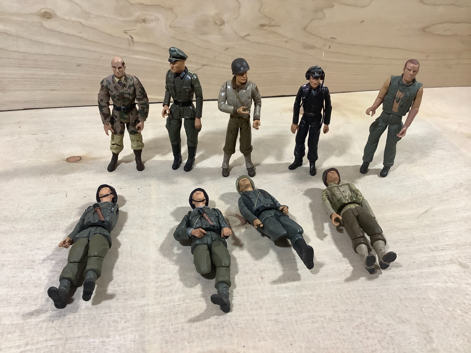 Lot of 9 21st Century Toys Ultimate Soldier 1:18 WWII German