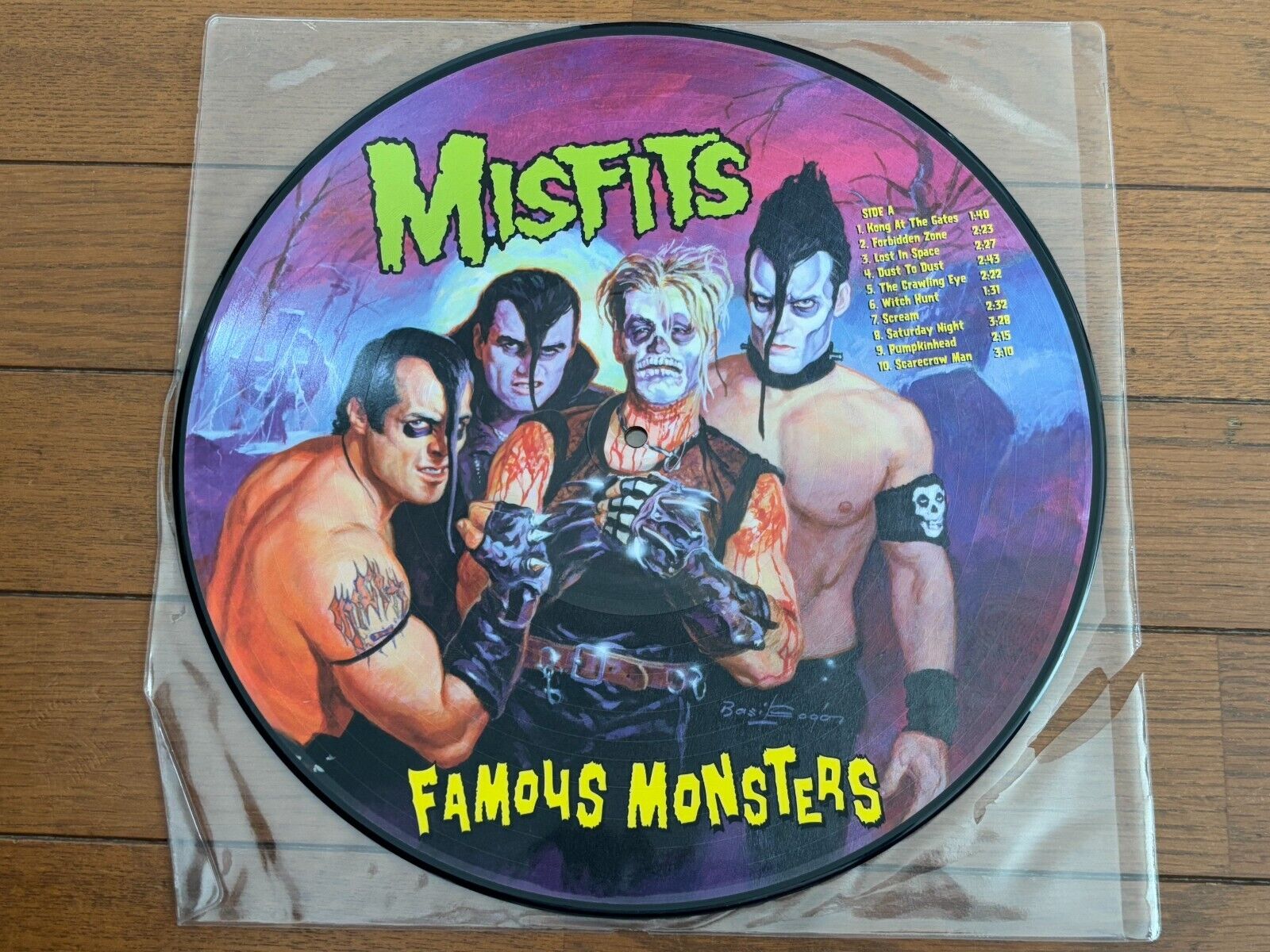 Misfits Famous Monsters LP Picture Disc 1999 Roadrunner Misfits Famous Monsters LP Picture Disc 1999 Roadrunner