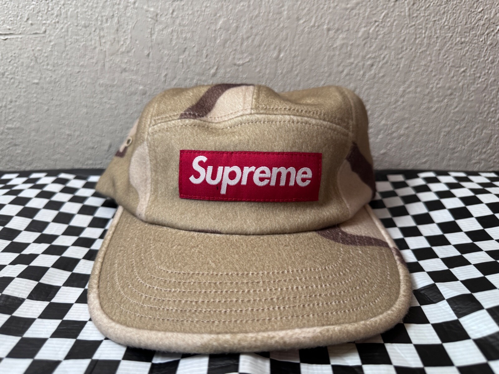 帽子 Supreme Wool Camp Cap NG 2020fw1 Supreme Wool Camp Cap (FW20) - $58