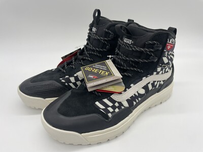 Vans Ultrarange Exo Hi MTE 2 Gore-tex Black/Warped Check Men's 9.5 Women's 11 