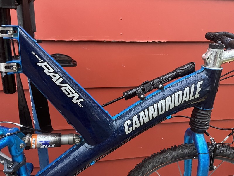 CANNONDALE SUPERV RAVEN BIKE | eBay