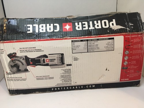 PORTER-CABLE 3-1/2-in 5.5-Amp Compact Circular Saw NEW IN BOX PCE380K