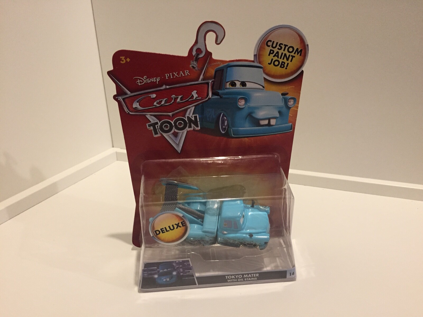 Disney Pixar Cars TOKYO MATER OIL STAIN TOON #14 MATTEL 1:55 Disney Pixar Cars TOKYO MATER OIL STAIN TOON #14 MATTEL 1:55