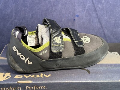NEW Right Evolv Defy Climbing Shoe Size 39 EU - US Men 6.5 Women 8 Tax USA Lime