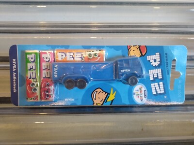 Nivea Action truck Pez Dispensers In Package Soft Candy See Pics