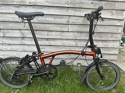 BROMPTON S6L FLAME LACQUER BLACK EDITION **WORLDWIDE DISPATCH**