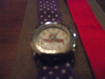 Red Hat Society Watch and Earrings