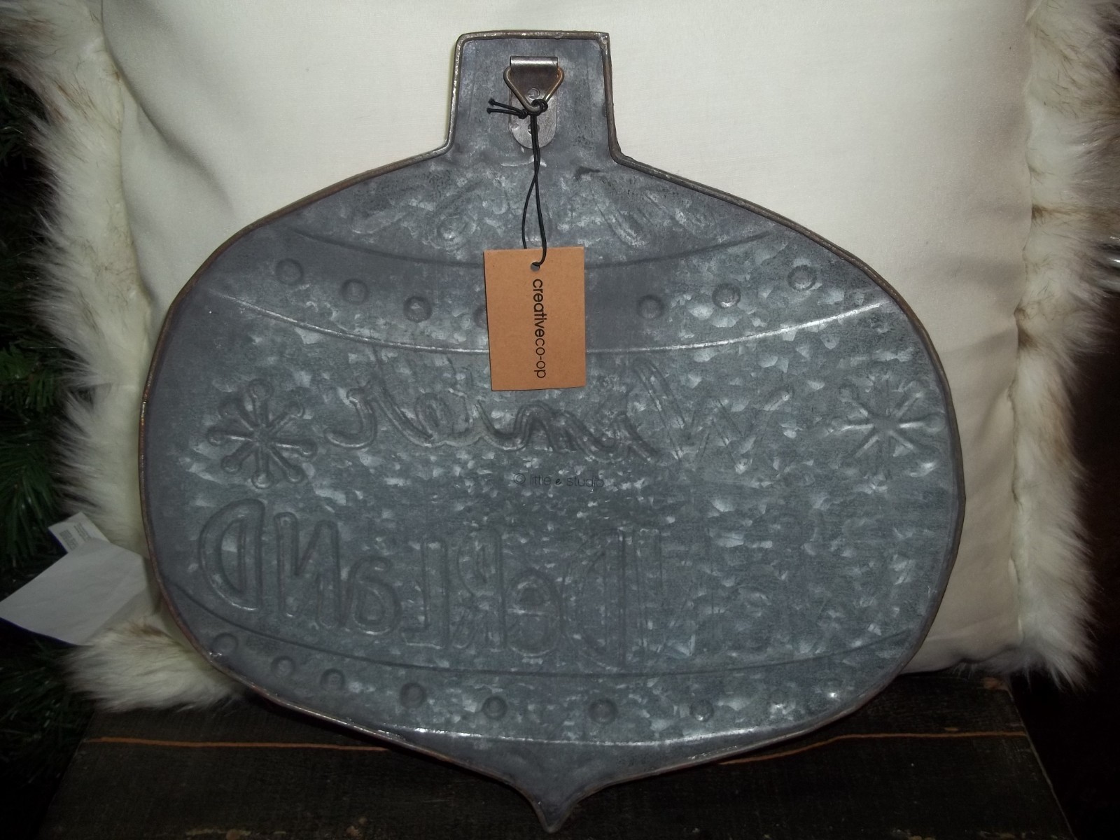 Winter Wonderland - Embossed Tin Sign