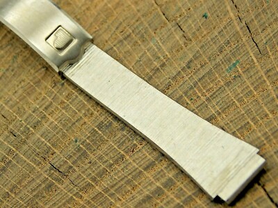 Pulsar NOS Vintage Unused Watch Band Stainless Steel Deployment Ladies 11mm