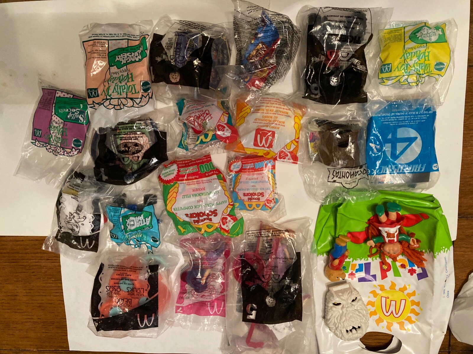 Disney - マクドナルド 1990〜2000年代 vintage  ディズニーフィギュア Vintage Disney McDonalds Happy Meal Toys 1992 Collectible | eBay