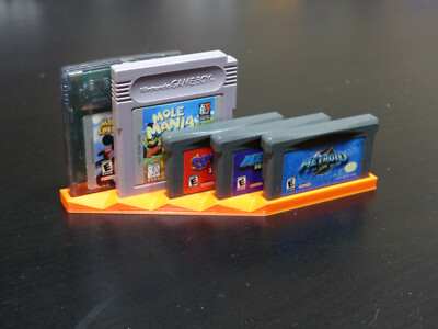 GameBoy Display Shelf - Holds 5 Games