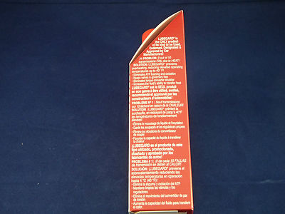 LUBEGARD ATF PROTECTANT RED FOR USE IN ALL AUTOMATICS