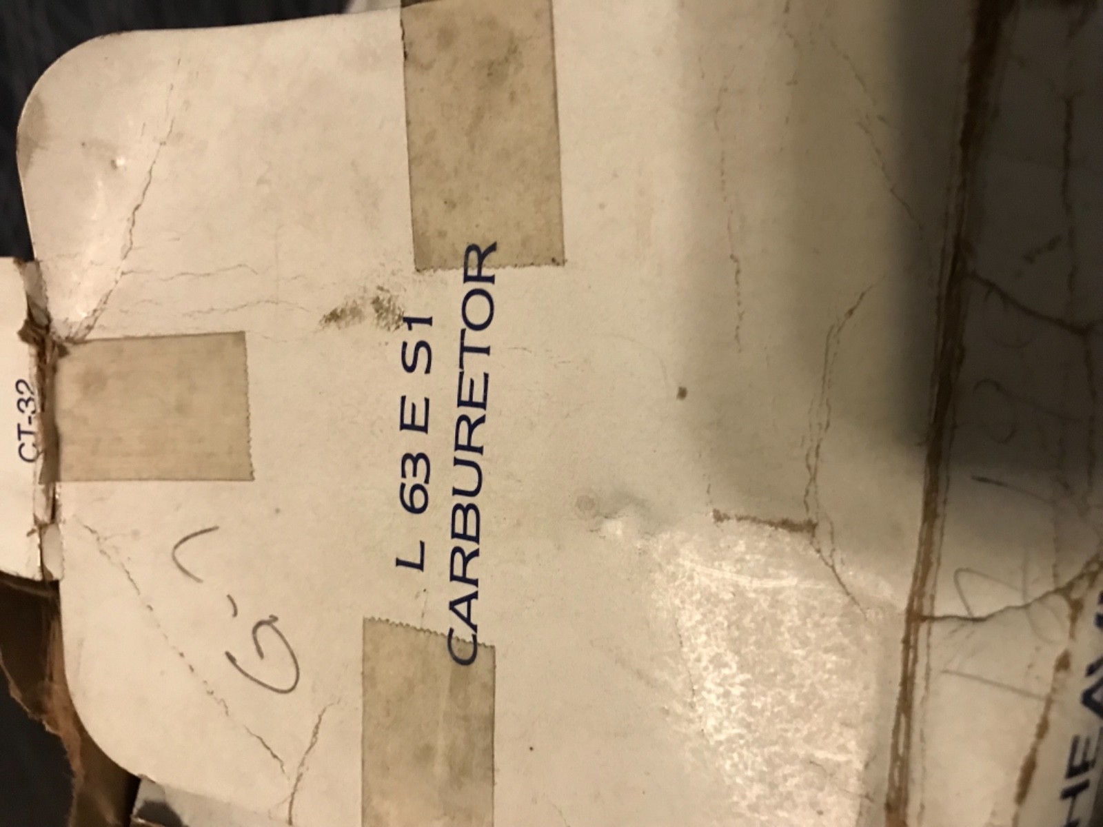 Wisconsin zenith carburetor L 63 E S1