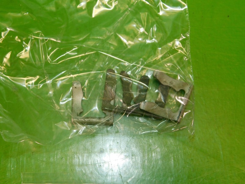 93-97 del Sol Si OEM brake caliper hose clips front rear SET of 4