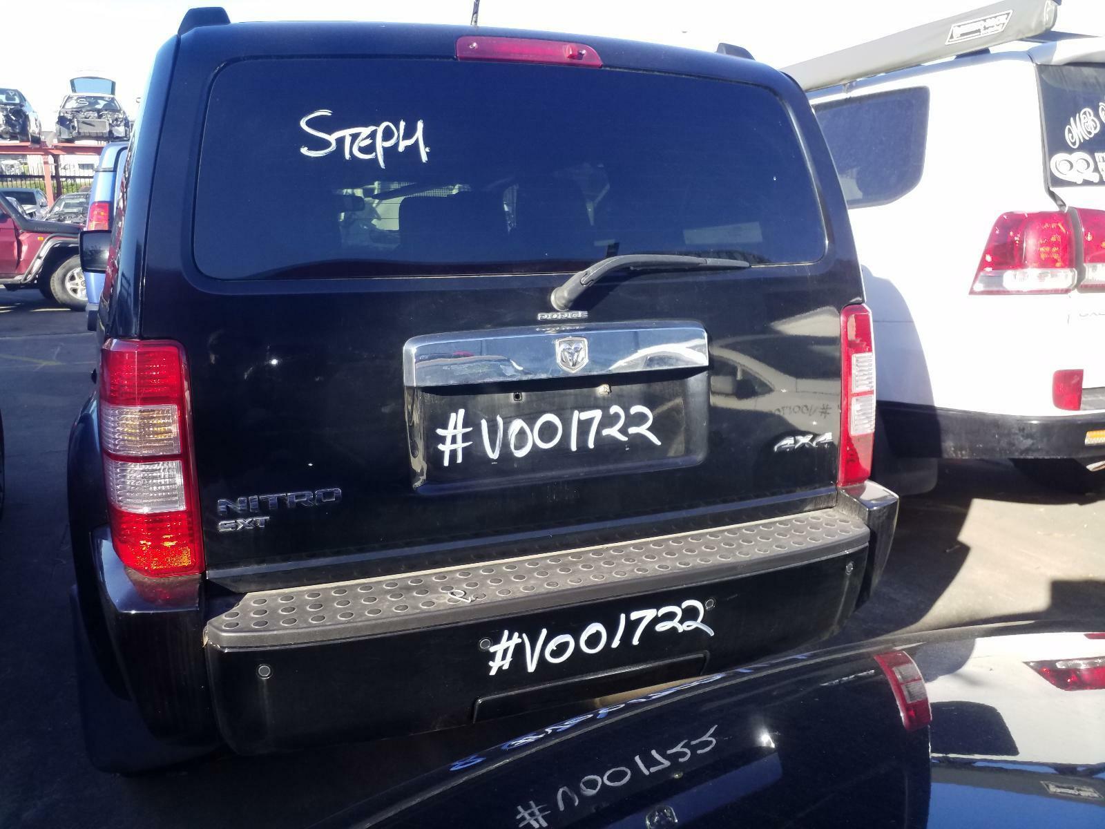 DODGE NITRO 2007 VEHICLE WRECKING PARTS V001722 eBay