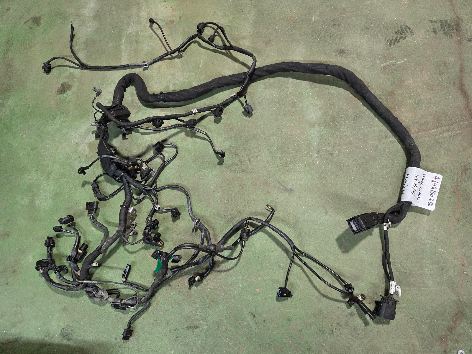 A6511509256 MERCEDES ENGINE WIRING HARNESS 1 BROKEN CONNECTOR - Picture 1 of 17