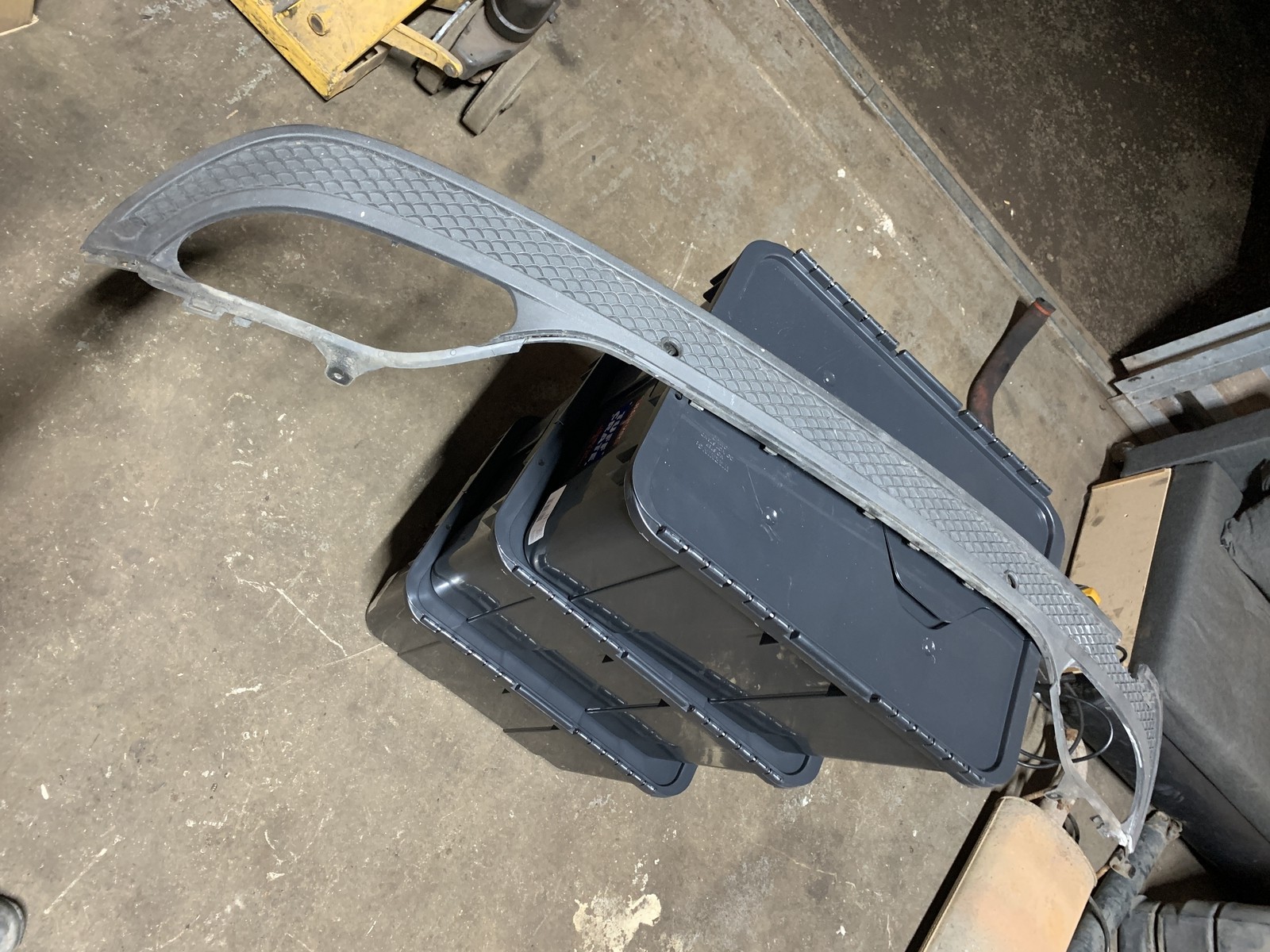 GENUINE MERCEDES A-CLASS W177 2018-21 AMG Rear Bumper Diffuser Trim A2058856238