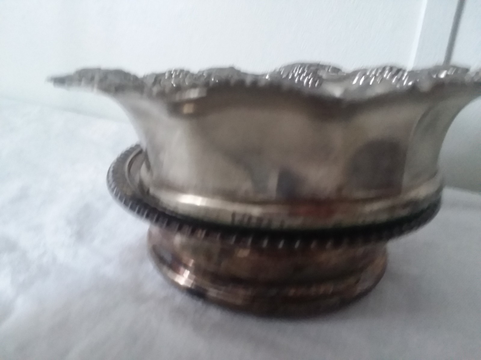 Vtg Lot Silver plated Champagne Wine bottle holder coaster Corbell One Unmarked