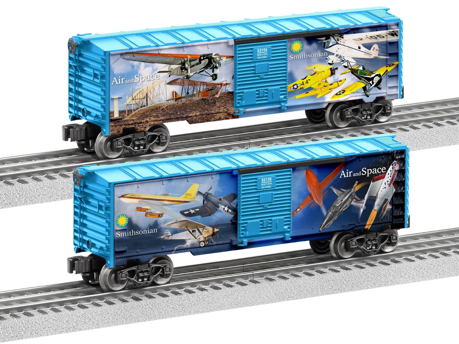 Lionel 6-83155 Smithsonian Air & Space Flight Boxcar U.S.A.