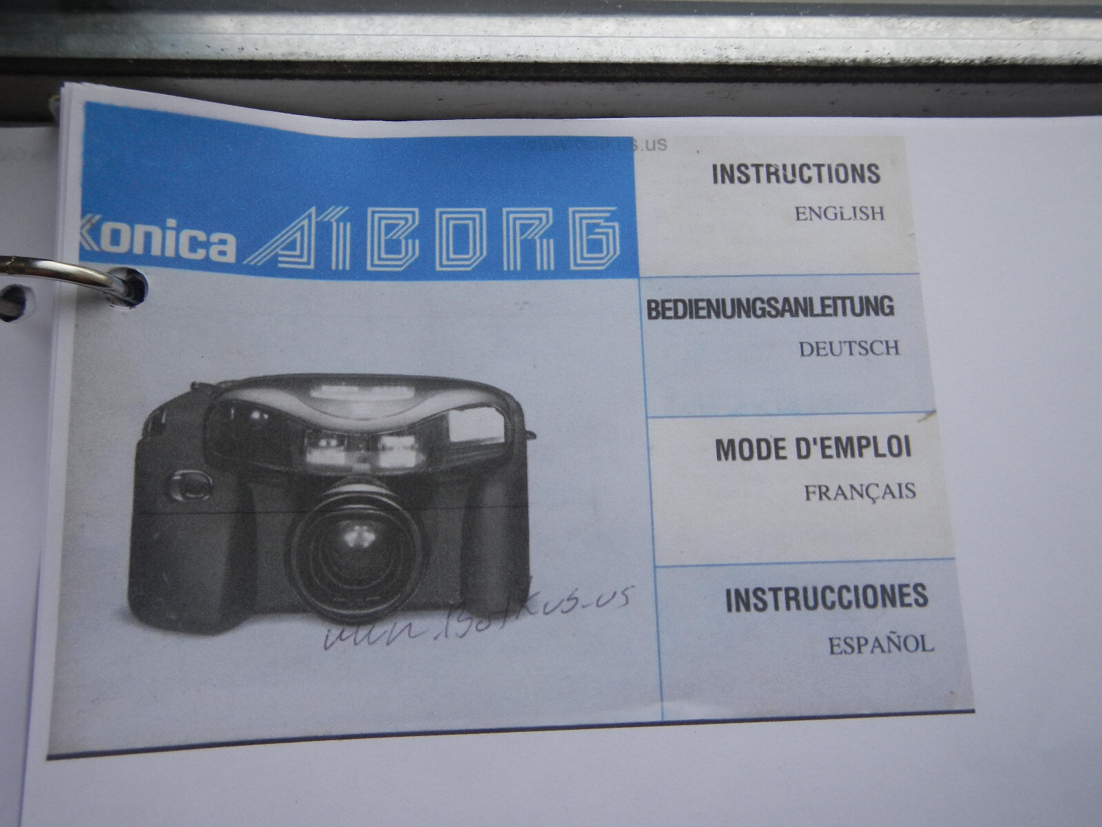 Konica AiBORG フィルムカメラ 究極の「サブカメラ」KONICA AiBORG - 雑食カメラマンの雑感記
