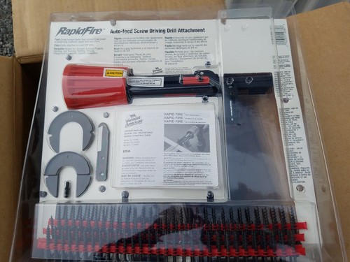 Vermont American Rapidfire 14880 Auto-Feed Screw Driving Attachment Tool (USA)
